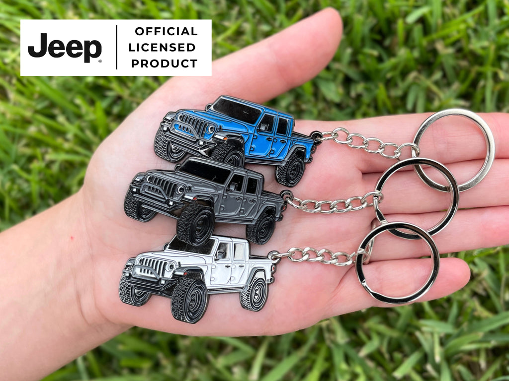 Jeep Gladiator Keychain – Four Wheel Beast