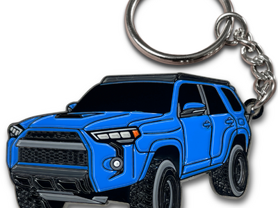 blue 4runner keychain 