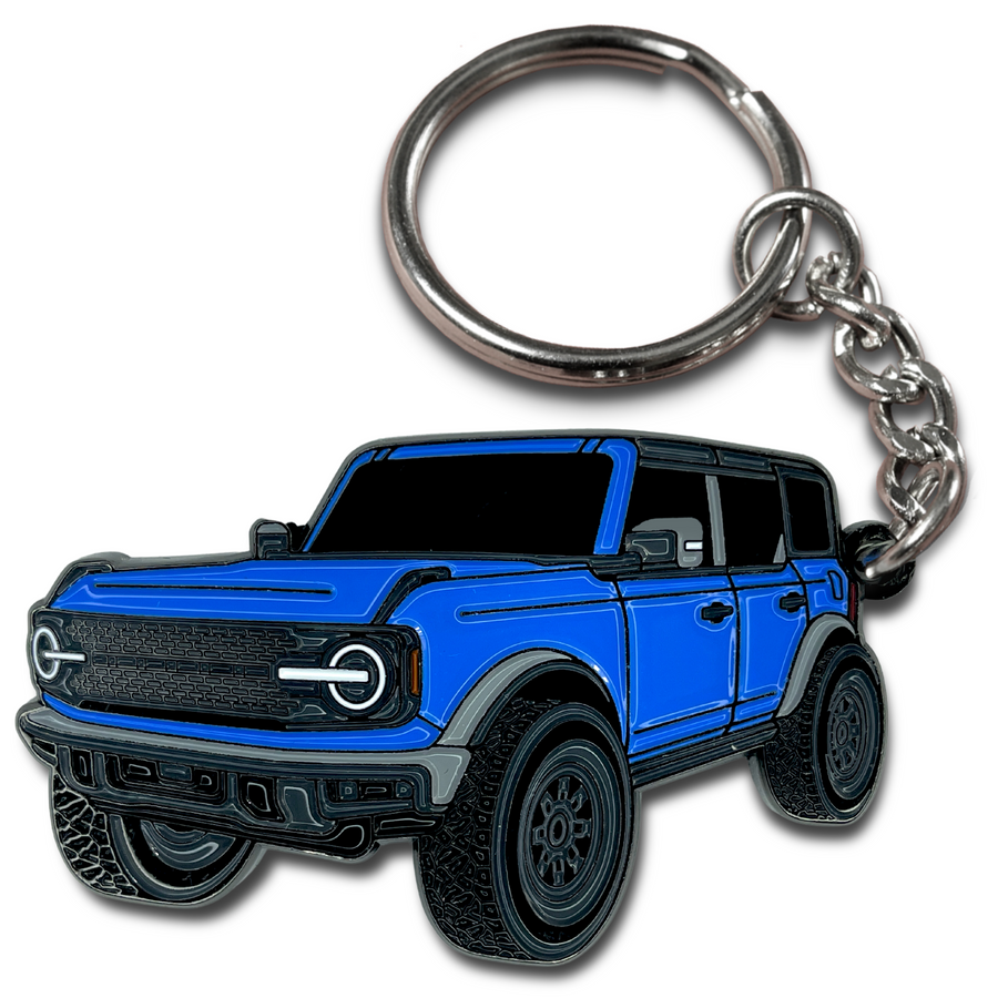 Bronco area 51 keychain