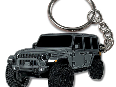 Jeep Wrangler Keychain granite
