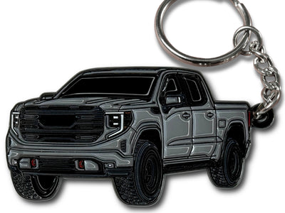 grey sierra keychain