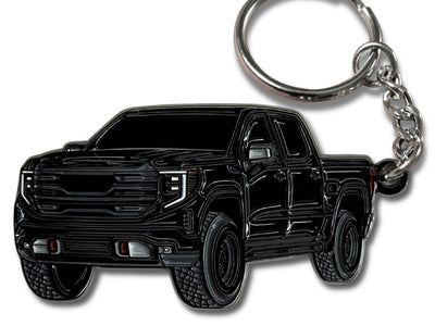 black gmc sierra keychain