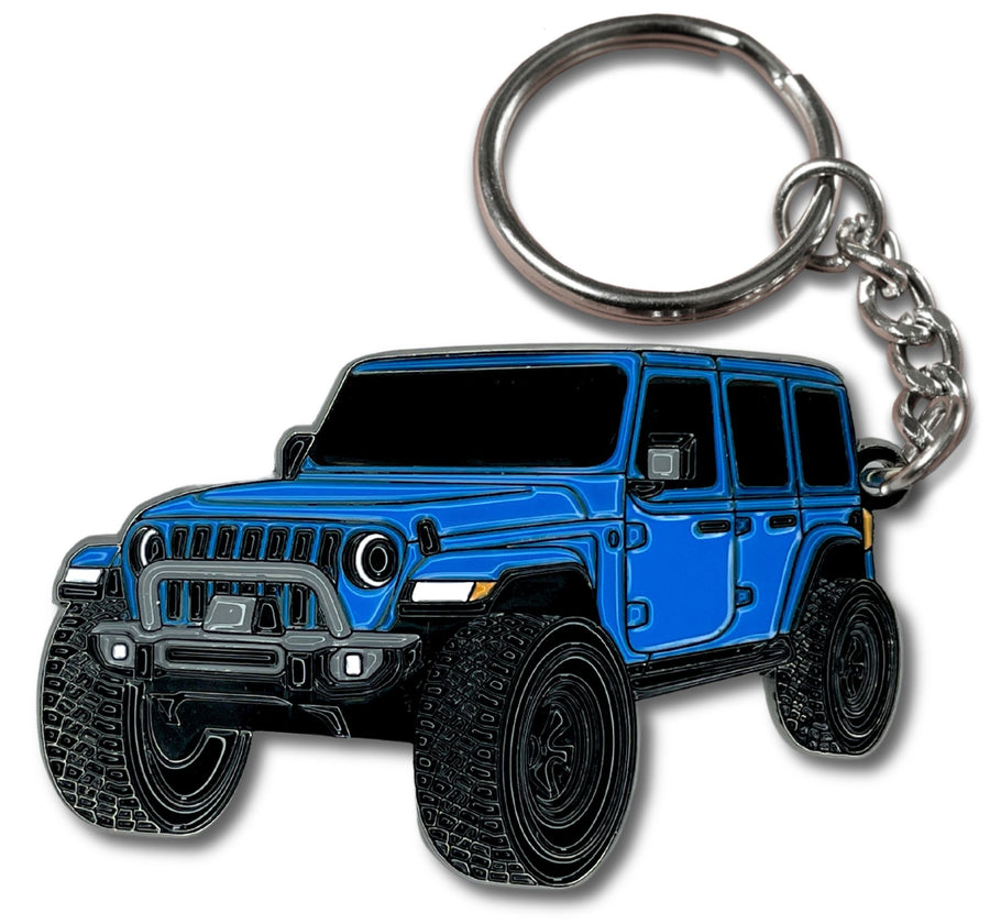 Jeep Wrangler Keychain black