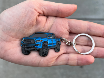 blue toyota tacoma accessories