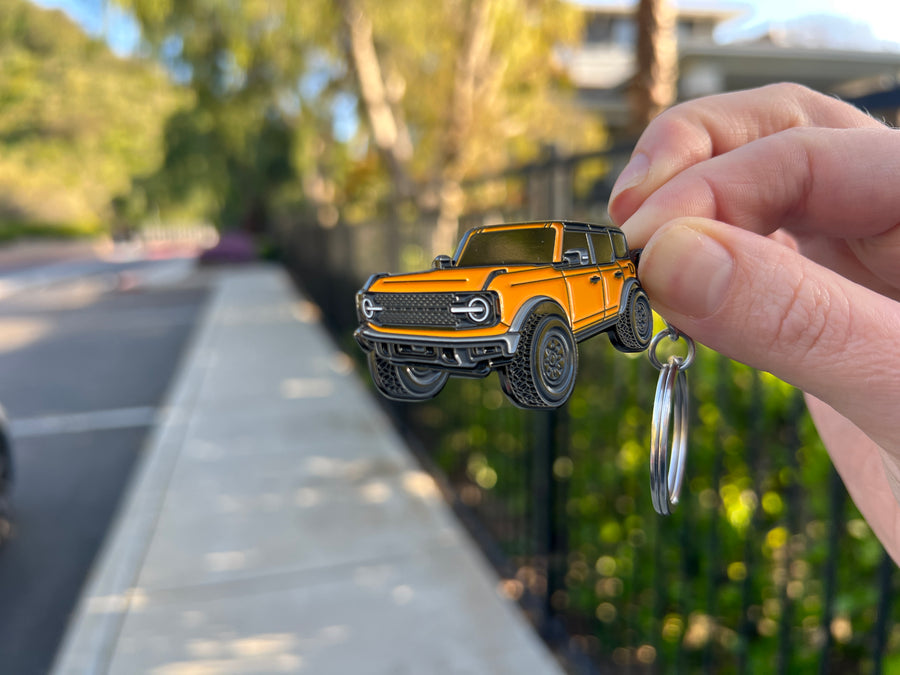 Bronco area 51 keychain