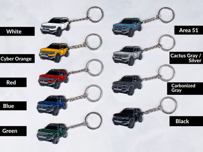 Bronco sport keychain
