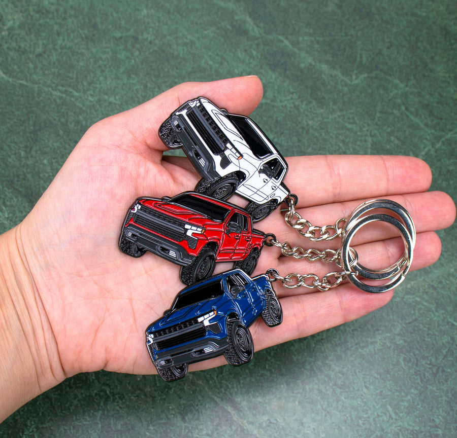 Chevy Silverado Keychain