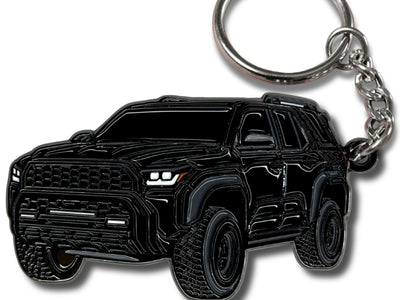 black 2025 4runner keychain