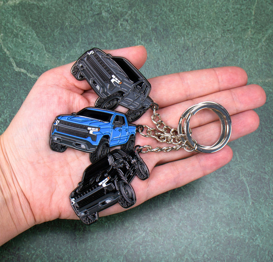 Chevy Silverado Keychain