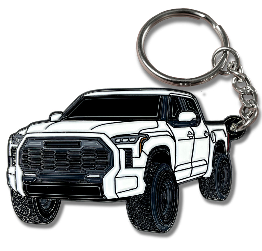 Tundra black keychain