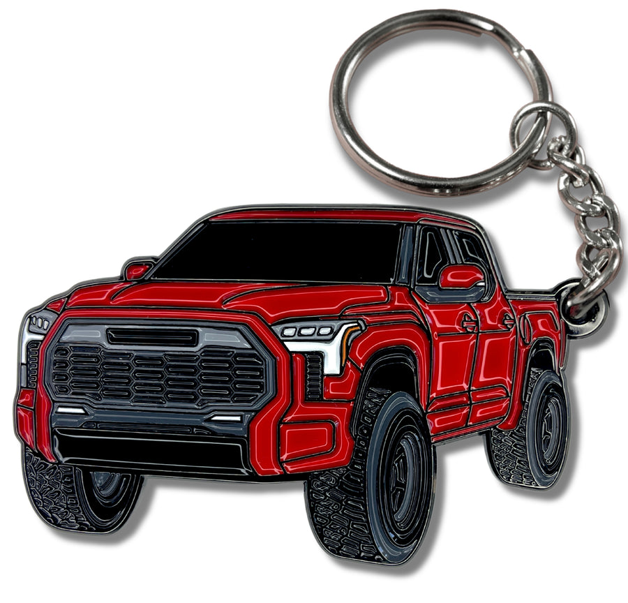 Tundra black keychain