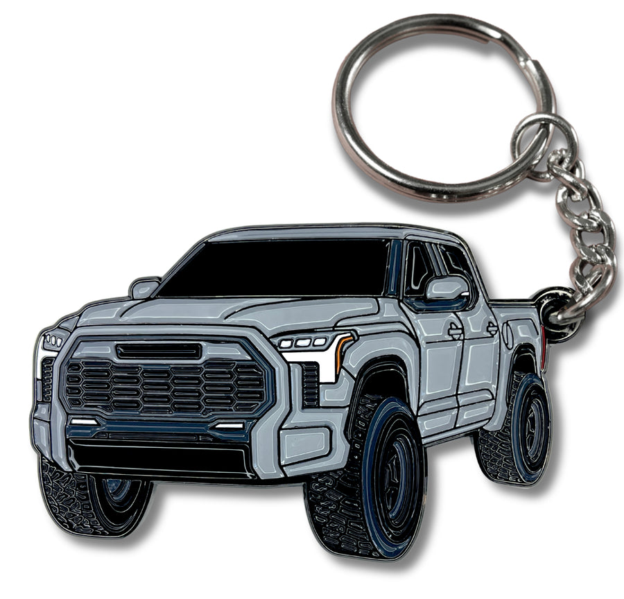 Tundra black keychain