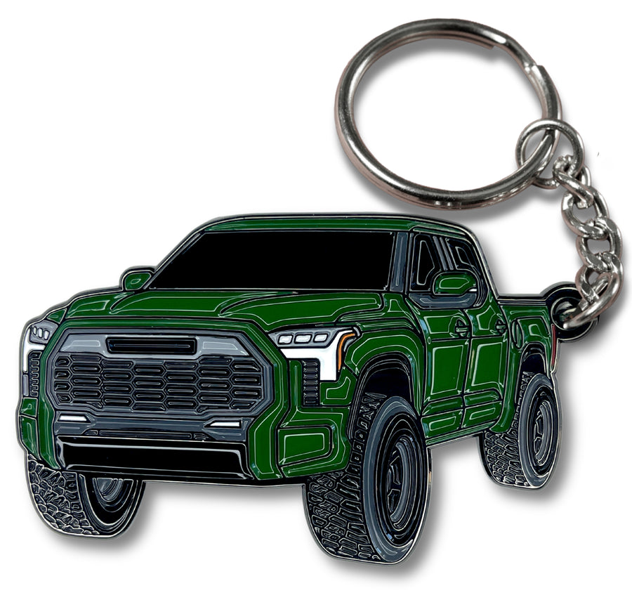Tundra black keychain