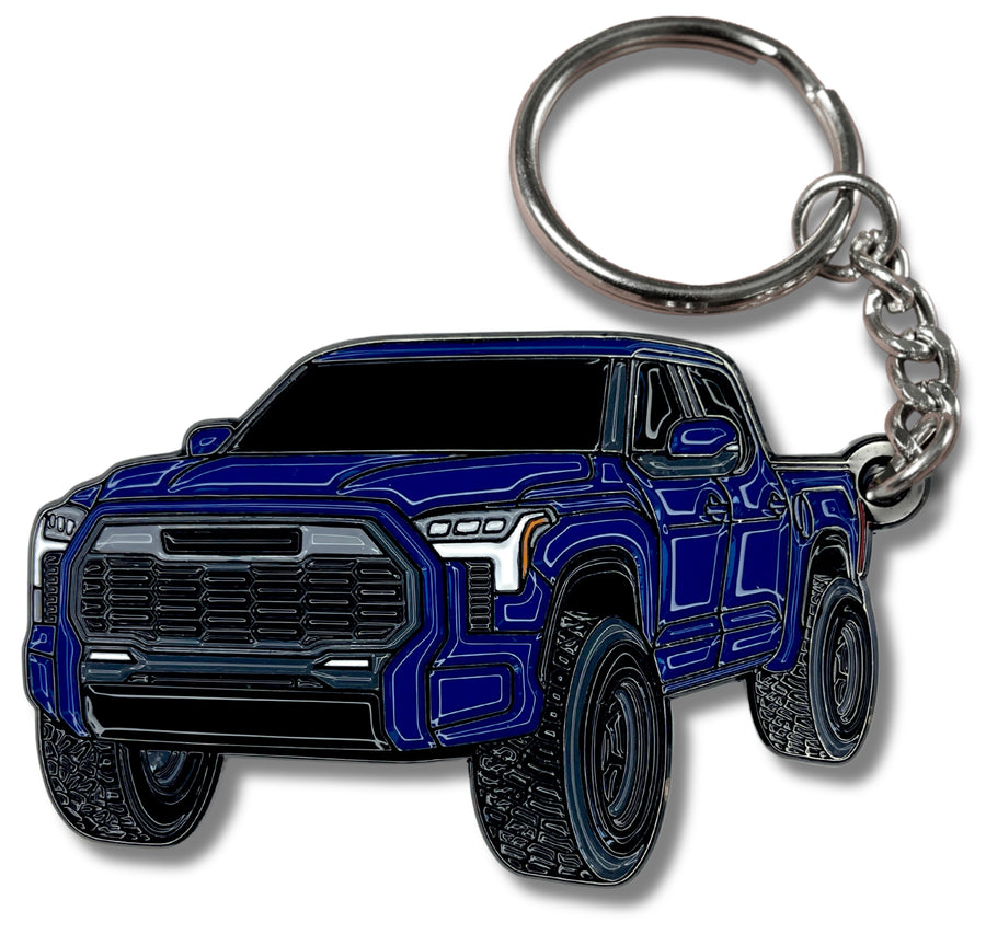 Tundra black keychain