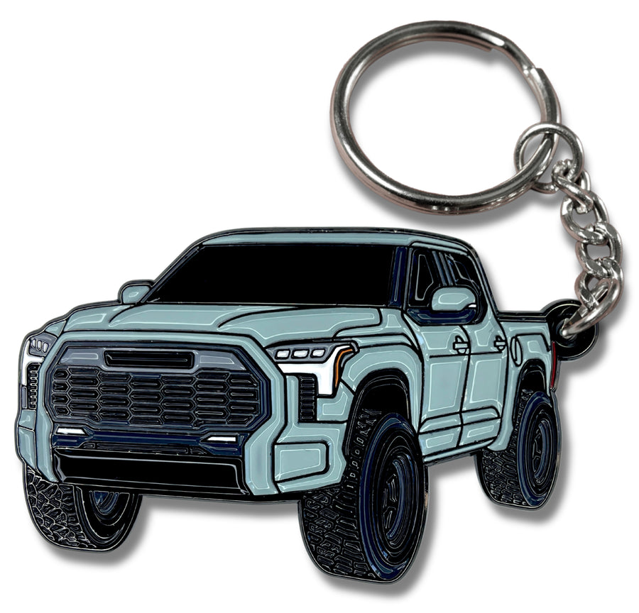 Tundra black keychain