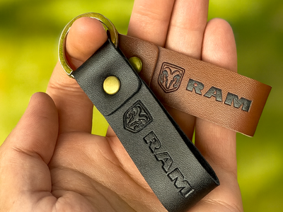Dodge ram keychain