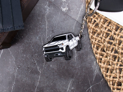 Chevy Silverado Keychain