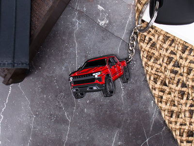 Chevy Silverado Keychain