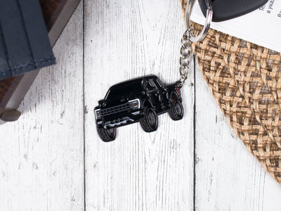 F150 black keychain