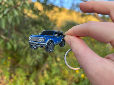 Bronco keychain