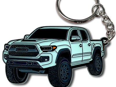 Toyota tacoma lunar rock keychain